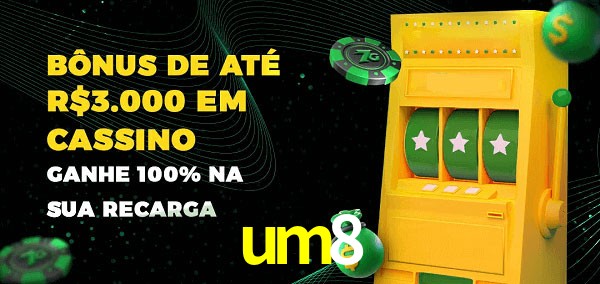 um8 melhor bônus de depósito